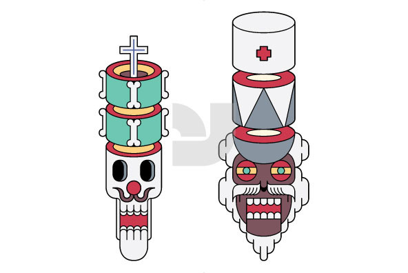Twisted Christmas Nutcrackers Twisted Christmas Nutcrackers