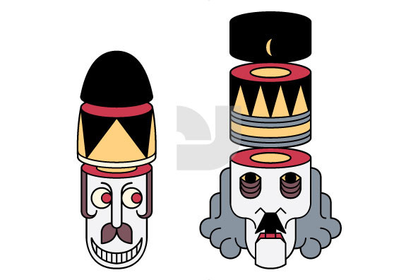 Twisted Christmas Nutcrackers Twisted Christmas Nutcrackers