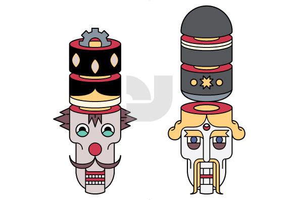 Twisted Christmas Nutcrackers Twisted Christmas Nutcrackers