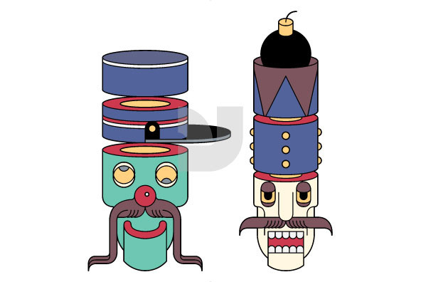 Twisted Christmas Nutcrackers Twisted Christmas Nutcrackers
