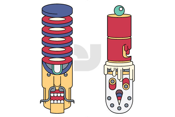 Twisted Christmas Nutcrackers Twisted Christmas Nutcrackers