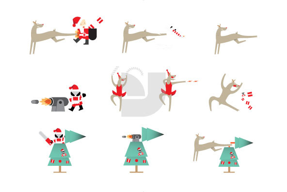 Twisted Christmas Characters 2 3