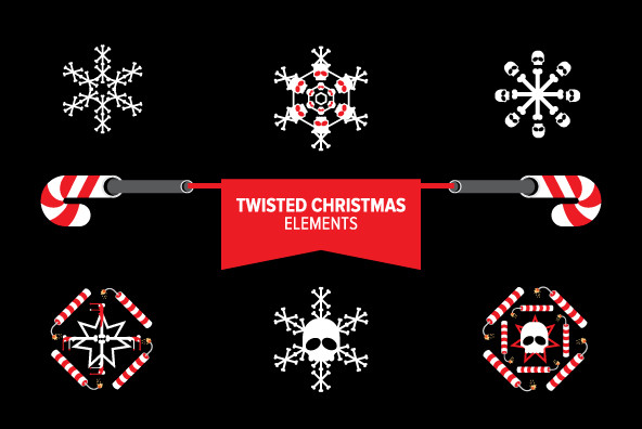 Twisted Christmas Elements B 1