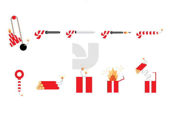 Twisted Christmas Elements B 3