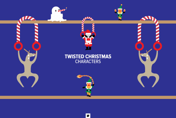 Twisted Christmas Characters Twisted Christmas Characters
