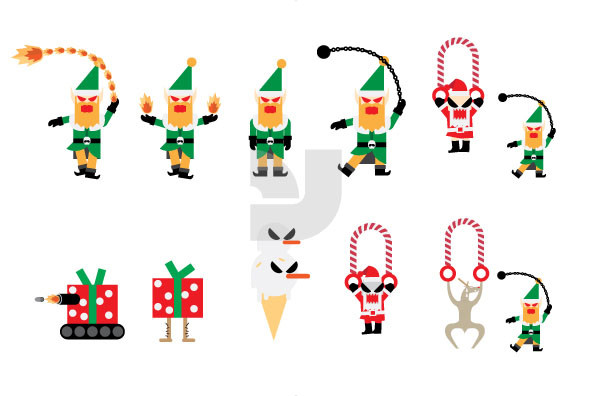Twisted Christmas Characters Twisted Christmas Characters