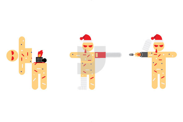 Twisted Christmas Characters Twisted Christmas Characters