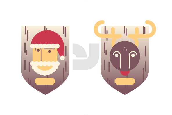 Twisted Christmas Elements 01 Twisted Christmas Elements 01