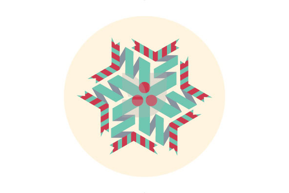 Twisted Christmas Snowflakes 01 5