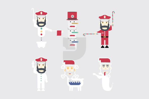 Twisted Christmas Santa 02 Twisted Christmas Santa 02