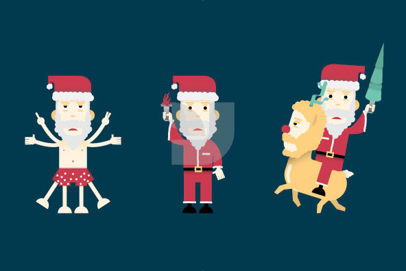 Twisted Christmas Santa 02 Twisted Christmas Santa 02