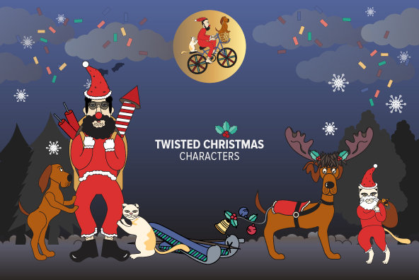 Twisted Christmas Characters 3 1