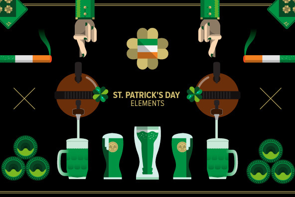St Patrick s Day Elements St Patrick s Day Elements