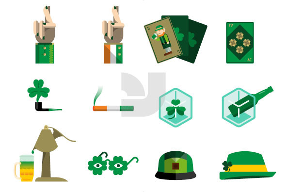 St Patrick s Day Elements St Patrick s Day Elements