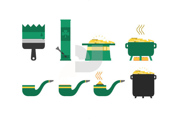 St Patrick s Day Elements St Patrick s Day Elements