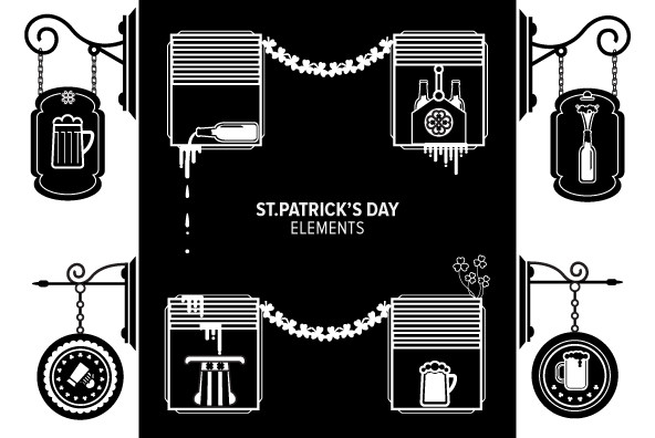St Patrick s Day Elements St Patrick s Day Elements