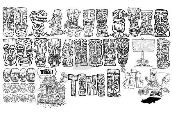 Tiki Toons Tiki Toons