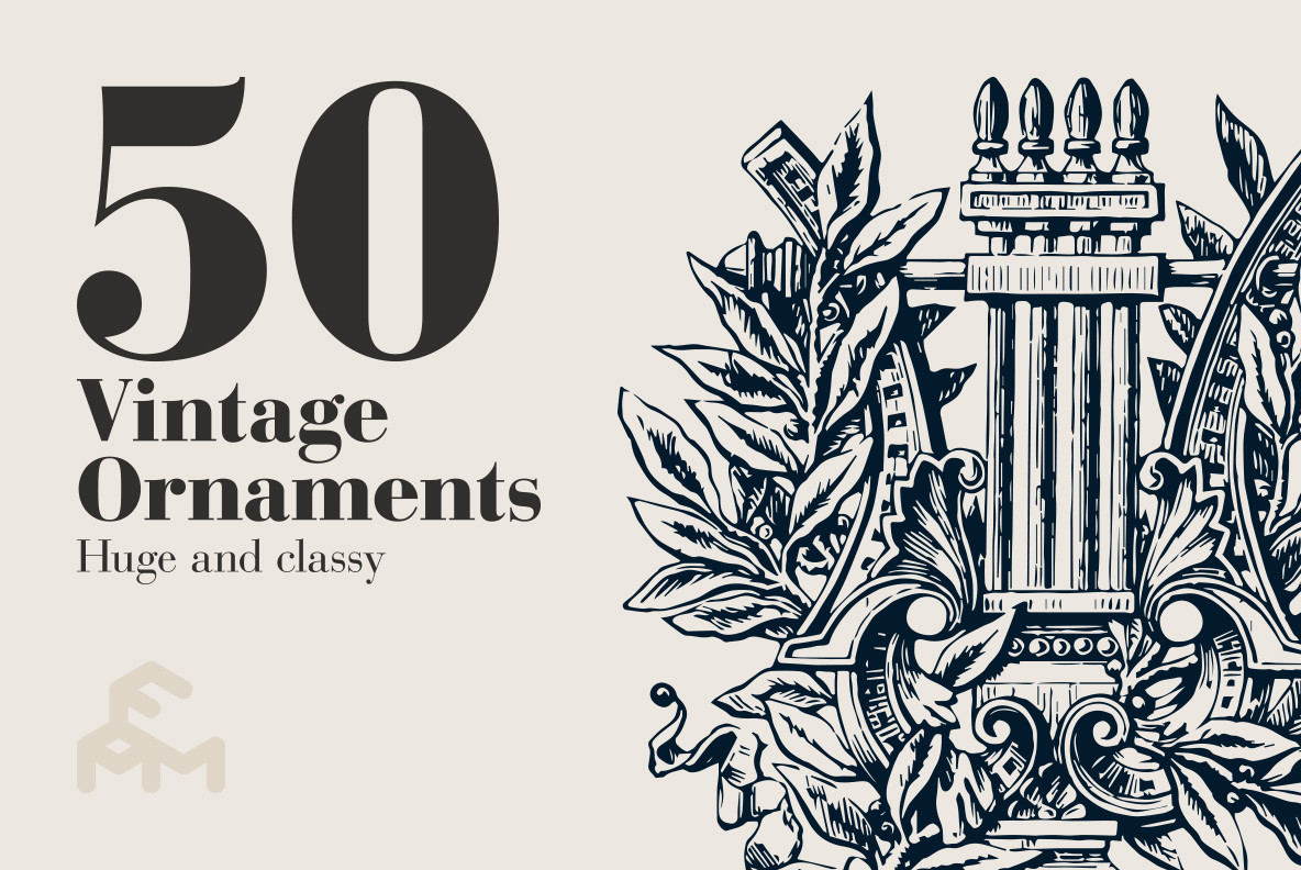 50 Vintage Ornaments 50 Vintage Ornaments
