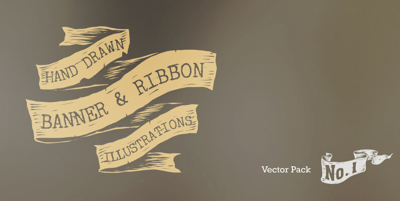 Banners and Ribbons Vector Pack 1