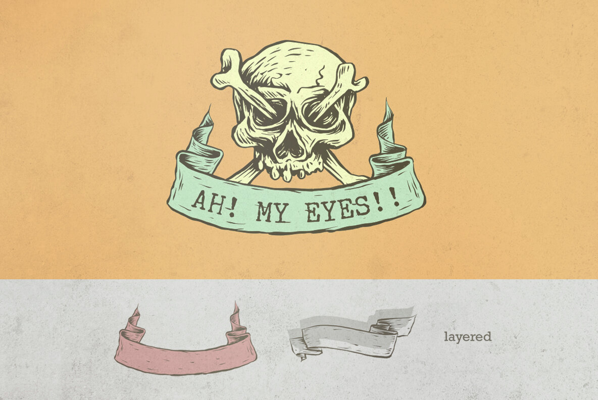 Banners and Ribbons Vector Pack 1 Banners and Ribbons Vector Pack 1