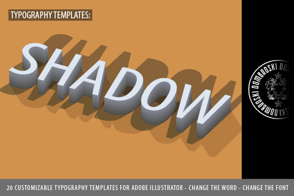 Typography Templates Shadow Typography Templates Shadow