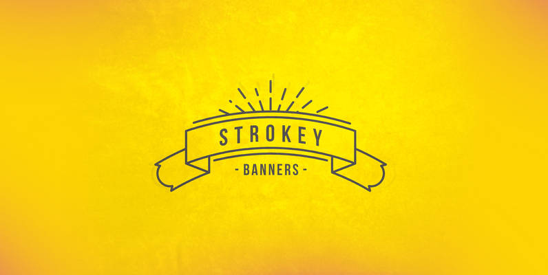 Strokey Banners