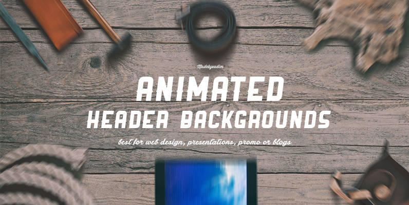 6 Animated Hero   Header Backgrounds