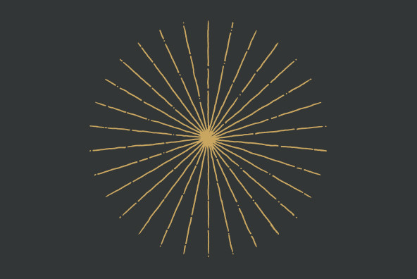 Sun Bursts by Hand Sun Bursts by Hand