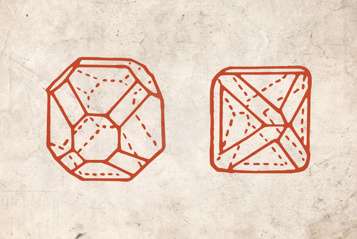 Hand Drawn Geometric Shapes Hand Drawn Geometric Shapes