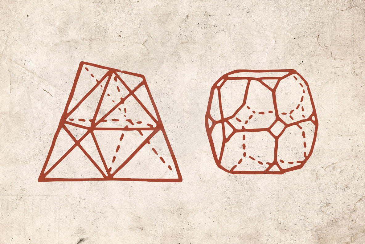 Hand Drawn Geometric Shapes Hand Drawn Geometric Shapes