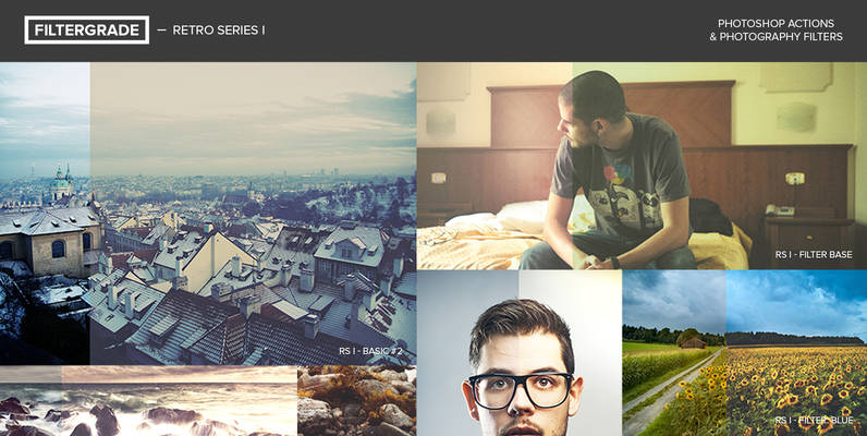 Retro Series I Photoshop Actions