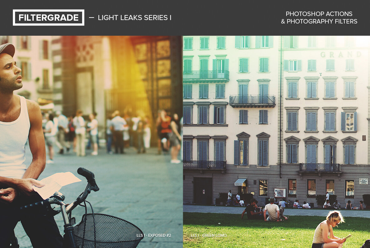 Light Leaks Series I Photoshop Actions Light Leaks Series I Photoshop Actions