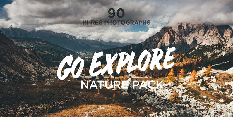 Go Explore Nature photo pack