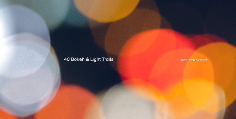 40 Bokeh   Light Trails