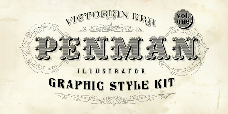 Penman Vintage Graphic Styles