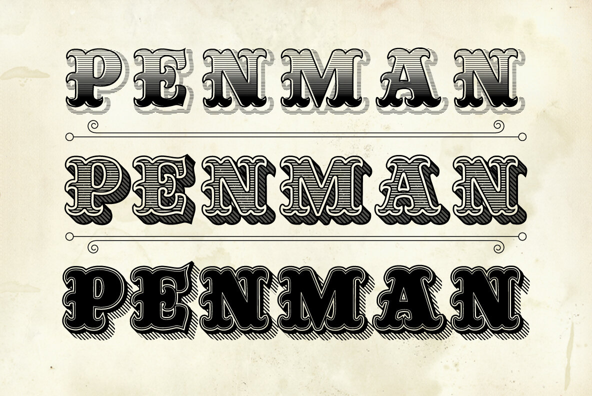 Penman Vintage Graphic Styles Penman Vintage Graphic Styles