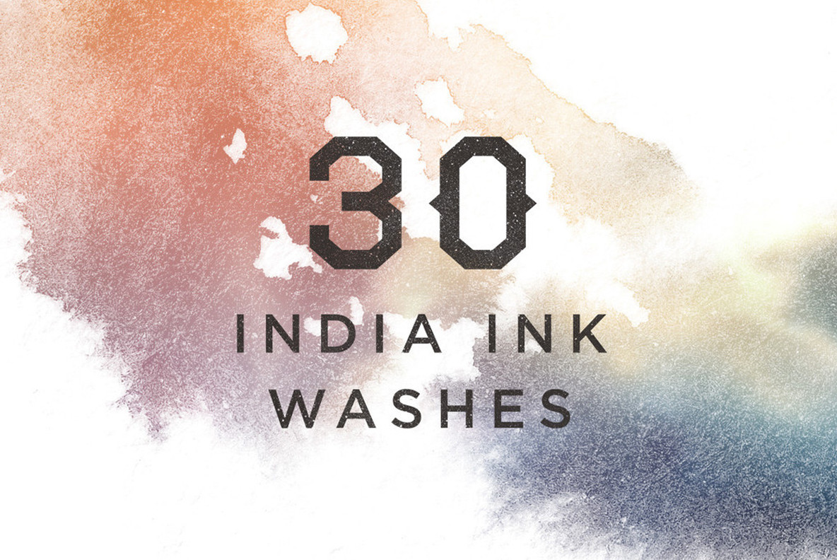 India Ink Washes