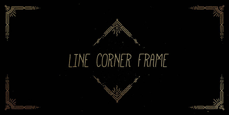 Line Corner Frame
