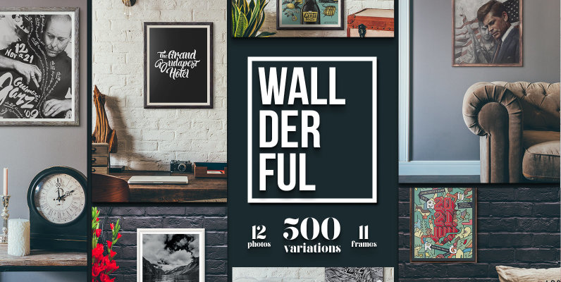 Wallderful   Frame Mockups