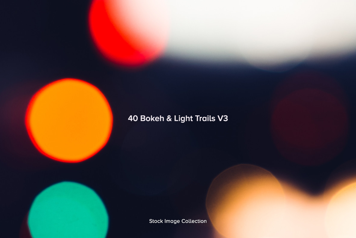 40 Bokeh & Light Trails V3