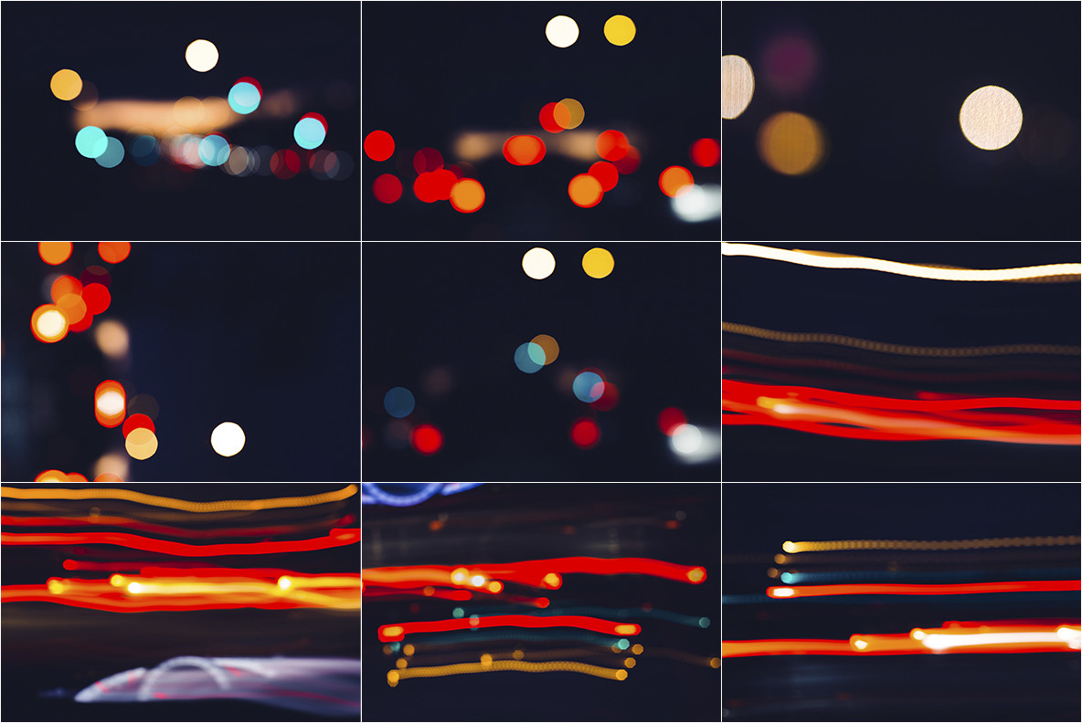 40 Bokeh Light Trails V3 40 Bokeh Light Trails V3