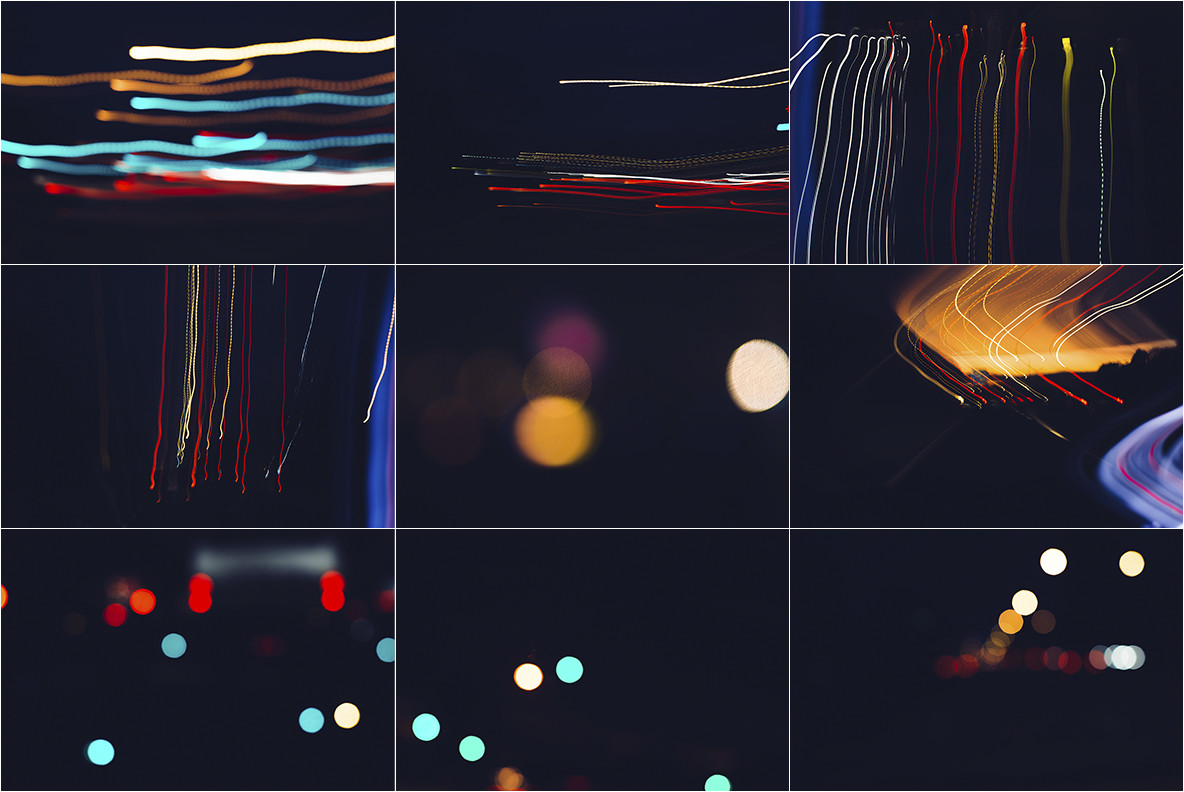 40 Bokeh Light Trails V3 40 Bokeh Light Trails V3