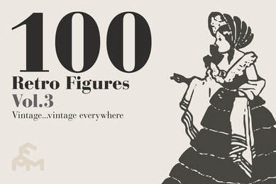 100 Retro Figures Vol 3