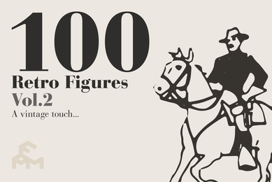 100 Retro Figures
