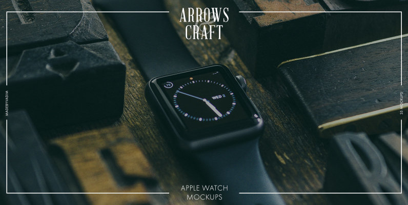 Arrows   Craft   Apple Watch Mockups