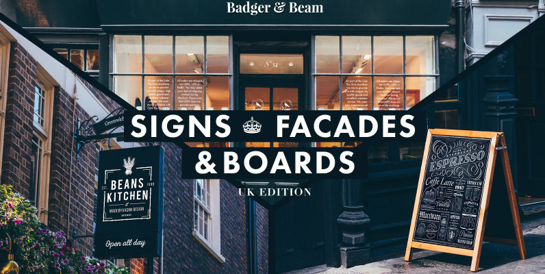 Signs   Facades Mockups  UK Edition