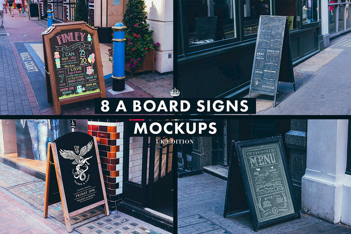 Signs   Facades Mockups  UK Edition  4