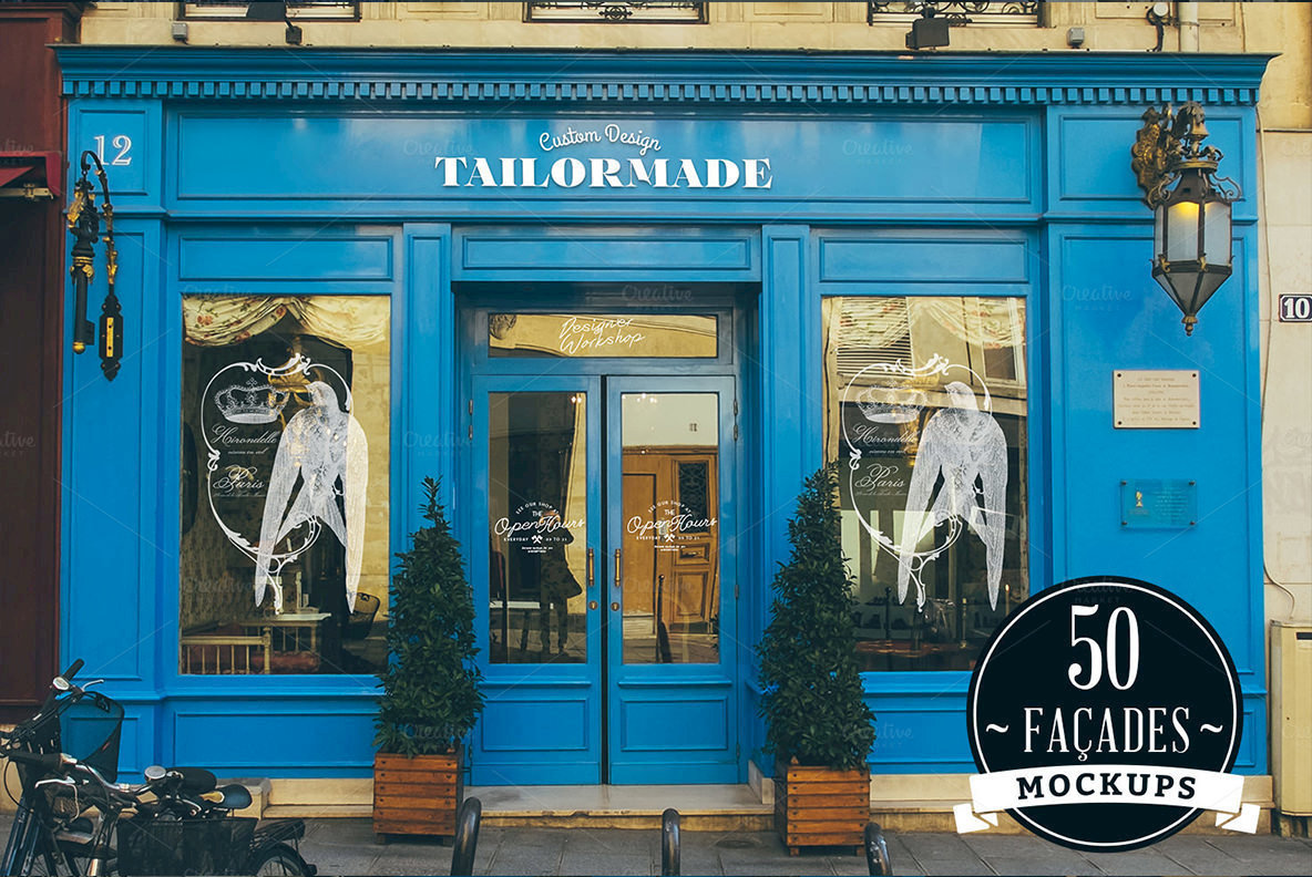 165 Signs Facades Photoshop Mockups Collection 165 Signs Facades Photoshop Mockups Collection
