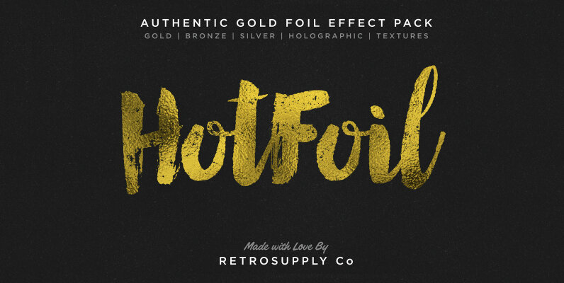 Hot Foil   Gold Foil Effects   More