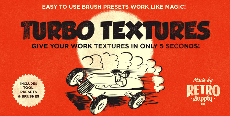 Turbo Textures Brush Kit and Extras